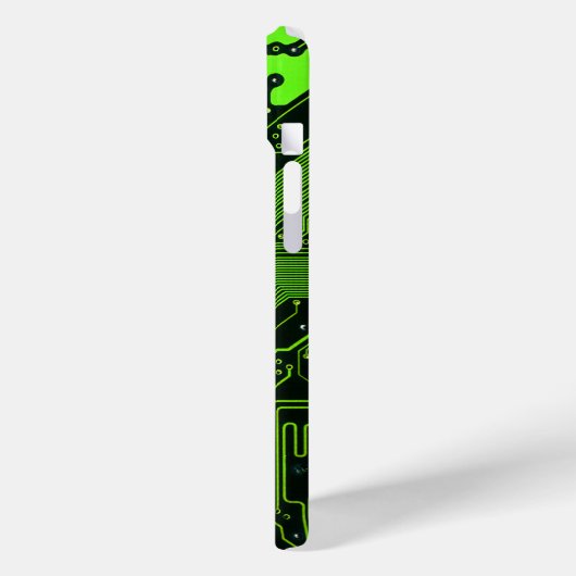 Geek Out Nerd PCB Groene Elektronische Circuit Boa Case-Mate iPhone Case (Achterkant / Links)