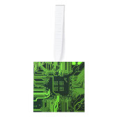 Geek Out Nerd PCB Groene Elektronische Circuit Boa Decoratie (Voorkant)