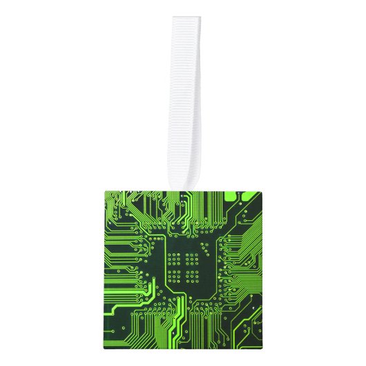 Geek Out Nerd PCB Groene Elektronische Circuit Boa Decoratie (Voorkant)