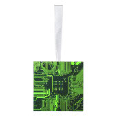 Geek Out Nerd PCB Groene Elektronische Circuit Boa Decoratie (Rechts)
