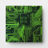 Geek Out Nerd PCB Groene Elektronische Circuit Boa Fotoplaat (Voorkant)