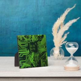 Geek Out Nerd PCB Groene Elektronische Circuit Boa Fotoplaat