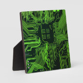 Geek Out Nerd PCB Groene Elektronische Circuit Boa Fotoplaat (Voorkant)