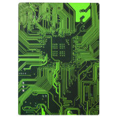Geek Out Nerd PCB Groene Elektronische Circuit Boa Klembord (Achterkant)