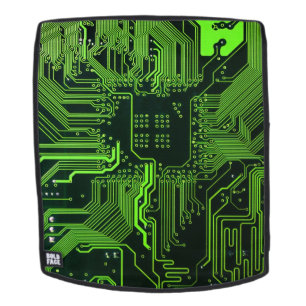 Geek Out Nerd PCB Groene Elektronische Circuit Boa Rugtassen
