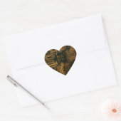 Geek Out Nerd PCB Sinaasappel Electronic Circuit B Hart Sticker (Envelop)