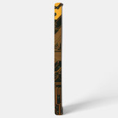 Geek Out Nerd PCB Sinaasappel Electronic Circuit B Samsung Galaxy Hoesje (Linkerkant)