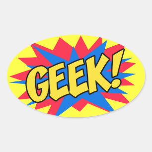 GEEK OVALE STICKER