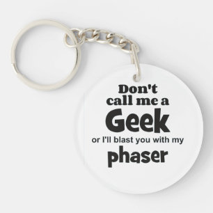 Geek phaser bf sleutelhanger