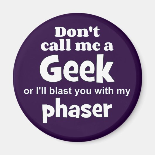 Geek phaser wf magneet (Voorkant)