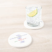 Geek php Greeting Zandsteen Onderzetter (Zijkant)