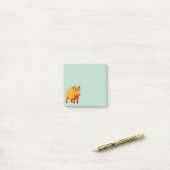 Geek Pig Funny Boar Wild Animal Post-it® Notes (Op bureau)