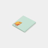 Geek Pig Funny Boar Wild Animal Post-it® Notes (Schuin)