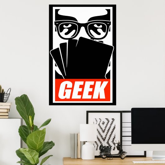 Geek Poster (Thuiskantoor)