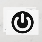 Geek Power Ideology Briefkaart (Voorkant / Achterkant)