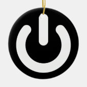 Geek Power Ideology Keramisch Ornament (Voorkant)