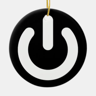 Geek Power Ideology Keramisch Ornament