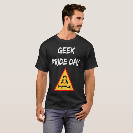 Geek Pride Day May 25th T-shirt (Voorkant volledig)