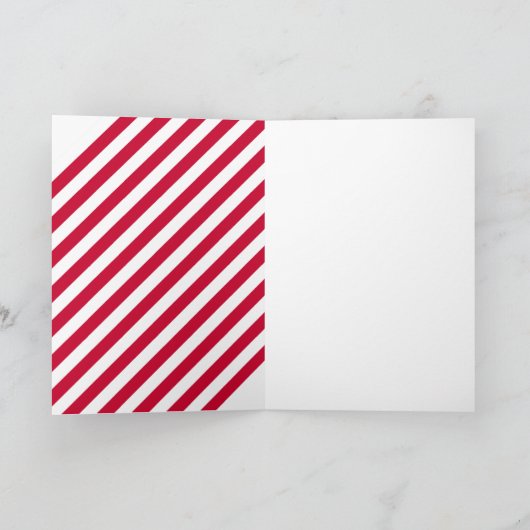 Geek QR-code Vroegere kerstkaart Feestdagen Kaart (Binnen)