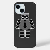 Geek Robot iPhone Case (Achterkant)