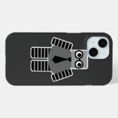 Geek Robot iPhone Case (Achterkant (horizontaal))