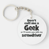 Geek schroevedraaier bf sleutelhanger (Voorkant)