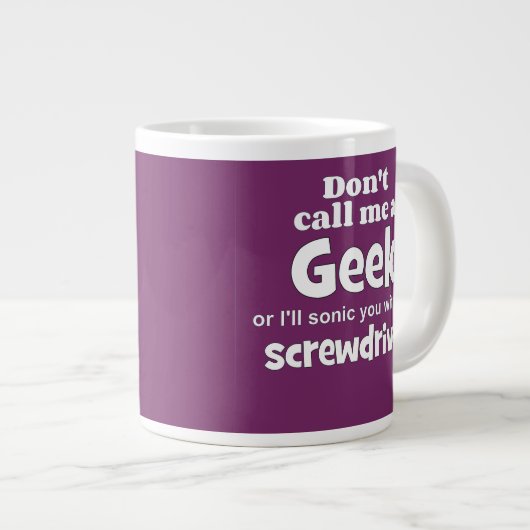 Geek schroevendraaier wf grote koffiekop (Voorkant rechts)