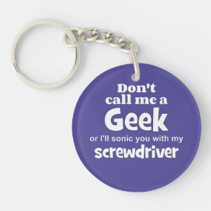 Geek schroevendraaier wf sleutelhanger