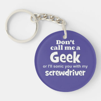 Geek schroevendraaier wf sleutelhanger