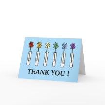 Geek Science Rainbow Flower Dank je wel