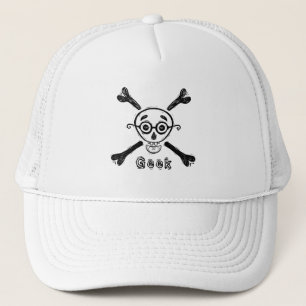 Geek Skull met gepersonaliseerde bril Trucker Pet