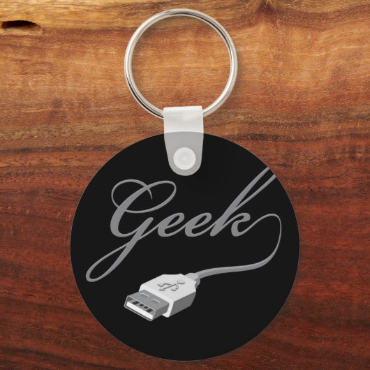 Geek Sleutelhanger (Voorkant)
