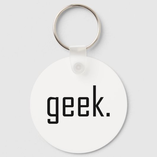 geek Sleutelhanger (Voorkant)