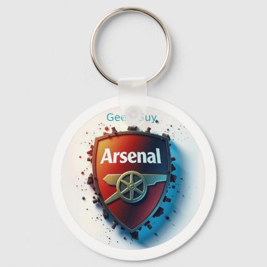 Geek Sleutelhanger - Arsenal (Voorkant)