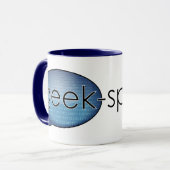 Geek-Speak Logo Mok (Voorkant links)