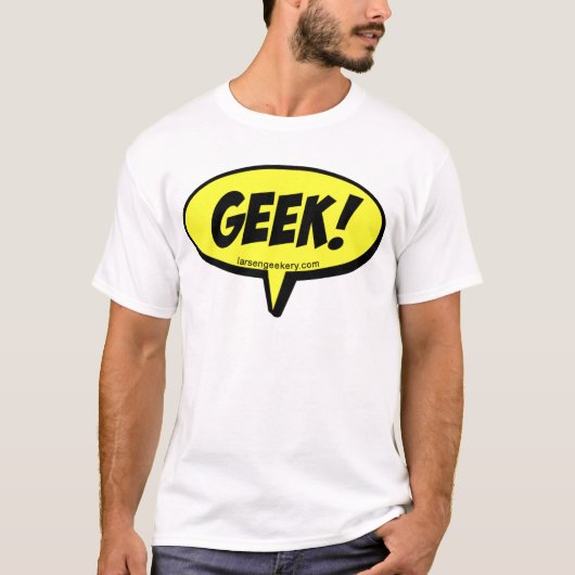 Geek Speak T-Shirt (Voorkant)