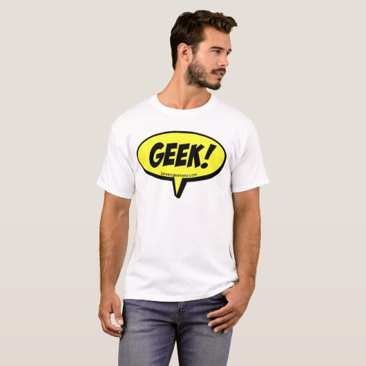 Geek Speak T-Shirt (Voorkant volledig)