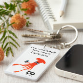 Geek Squid Sleutelhanger (Voorkant Rechts)