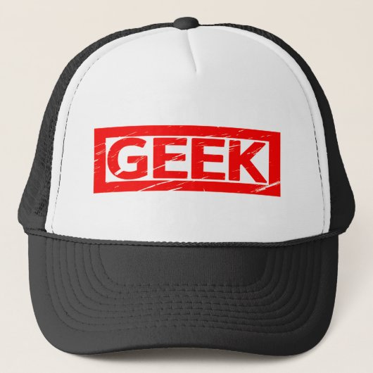 Geek Stamp Trucker Pet (Voorkant)