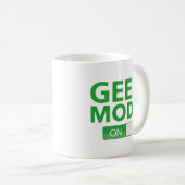 Geek-stand op koffie-Mok Koffiemok (Voorkant rechts)