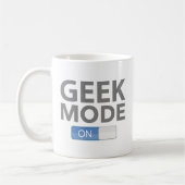Geek-stand op koffie-Mok Koffiemok (Links)