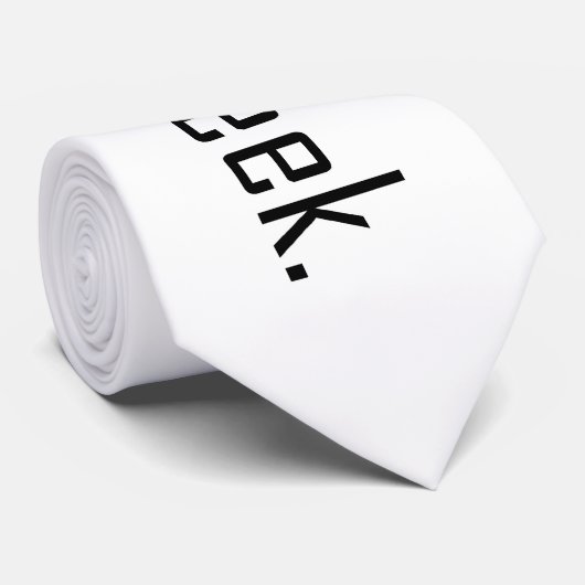 geek Stropdas (Opgerold)