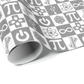 Geek Symbolen Cadeaupapier (Rol Hoek)