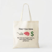 Geek! Tote Bag (Voorkant)