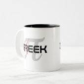 Geek Tweekleurige Koffiemok (Voorkant links)