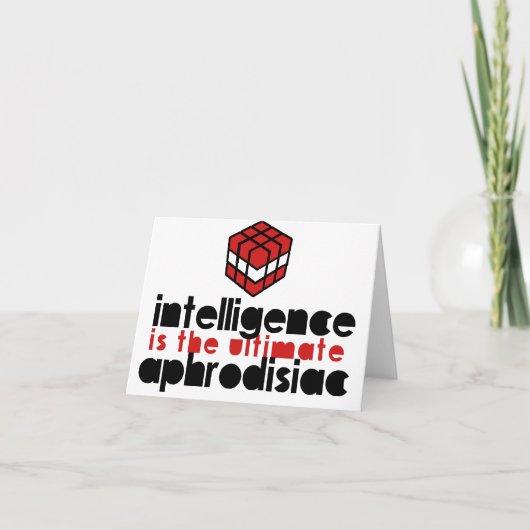 Geek Valentijn Feestdagen Kaart (Voorkant)