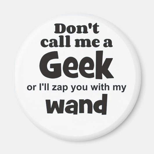 Geek wand bf magneet (Voorkant)