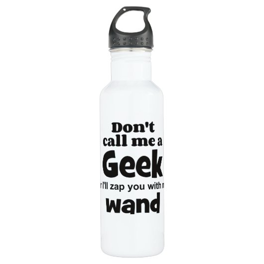 Geek wand bf waterfles  (Voorkant)