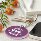 Geek wand sleutelhanger (Voorkant Rechts)