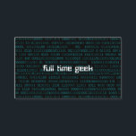 Geek Web Developer Computer Science Visitekaartje<br><div class="desc">Geek Web Developer Computer Science Visitekaartje</div>